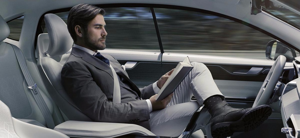 Самоуправляемый автомобиль Volvo