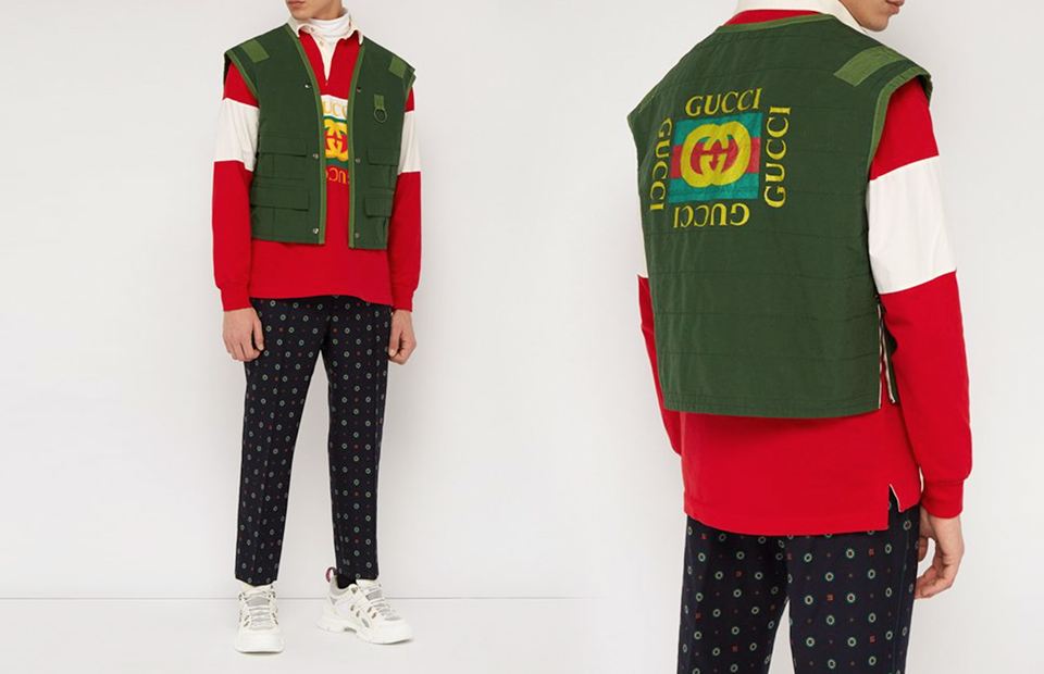 Вещь дня: рыбацкий жилет от Gucci за €1200