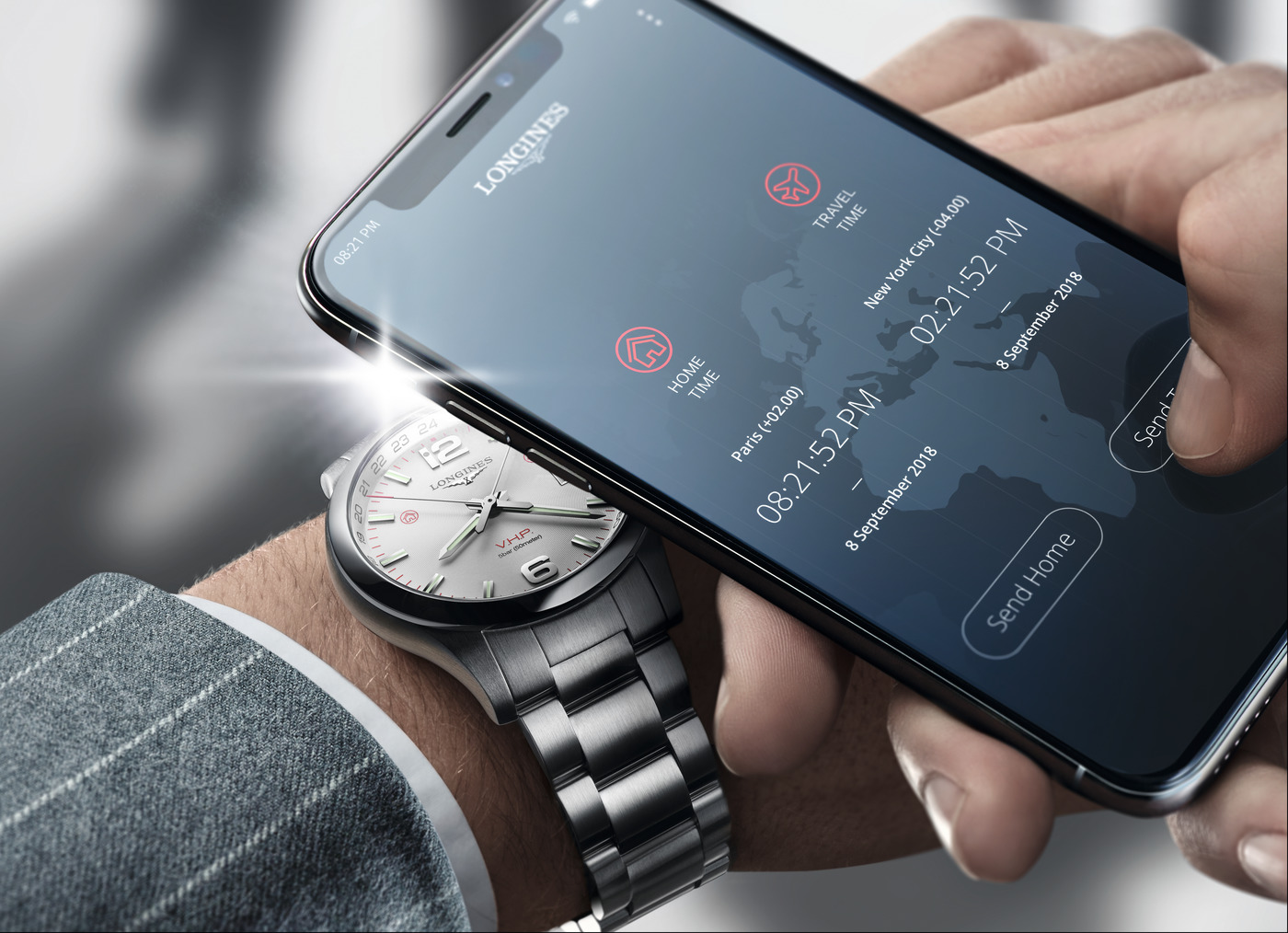 Longines представили часы, которыми можно управлять с помощью смартфона